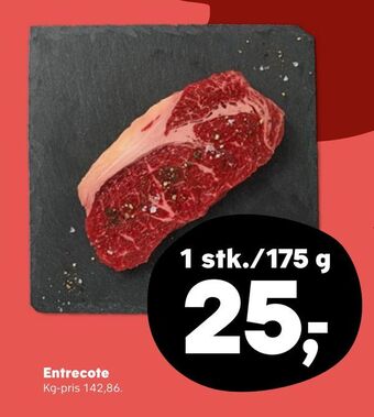 Kvickly Entrecote tilbud