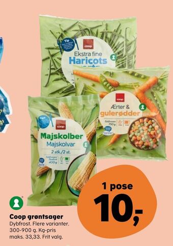 Kvickly Coop grøntsager tilbud