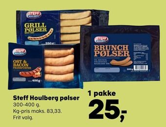 SuperBrugsen Steff houlberg pølser tilbud