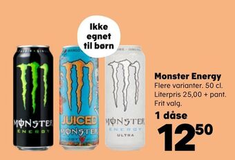 SuperBrugsen Monster energy tilbud