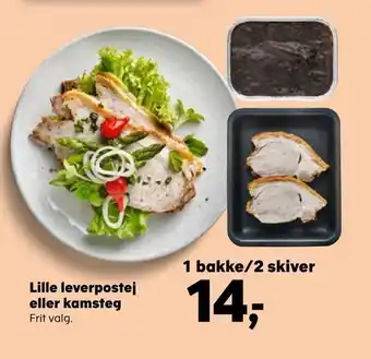 SuperBrugsen Lille leverpostej eller kamsteg tilbud