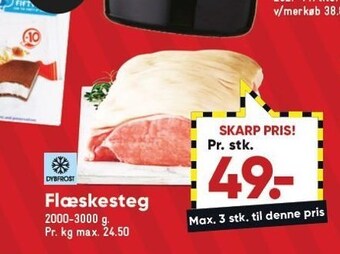 Bilka Flæskesteg tilbud