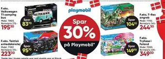 Spar 30% på playmobil