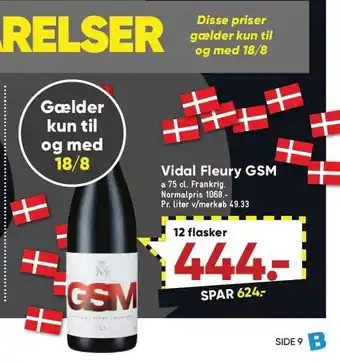 Vidal fleury gsm - 12 fl.