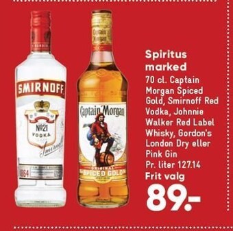 Bilka Spiritusmarked tilbud