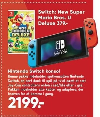 Bilka Nintendo switch konsol tilbud