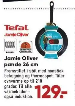 Bilka Tefal jamie oliver pande 26cm tilbud