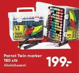 Bilka Parrot twin marker tilbud