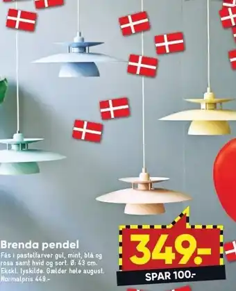 Bilka Brenda pendel tilbud