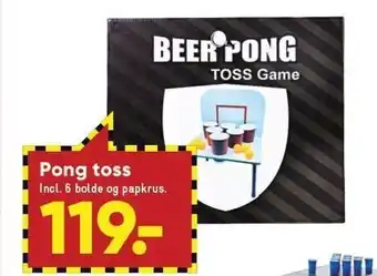 Bilka Pong toss tilbud