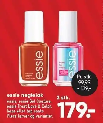 Bilka Essie neglelak 2 stk. tilbud