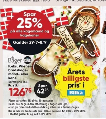 Wienerbrødskagemand eller kone
