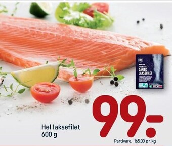 REMA 1000 Hel laksefilet tilbud