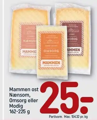 REMA 1000 Mammen ost tilbud