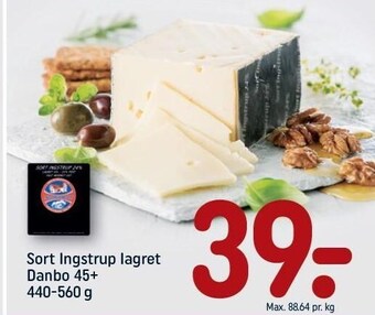 REMA 1000 Sort ingstrup lagret danbo 45+ tilbud