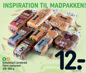 REMA 1000 Schulstad levebrød tilbud