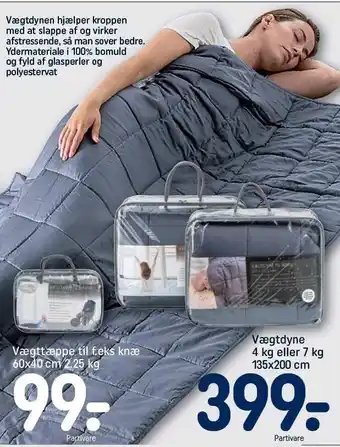 Vægttæppe el. vægtdyne