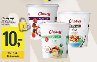 Føtex Cheasy skyr tilbud