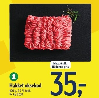Føtex Hakket oksekød tilbud