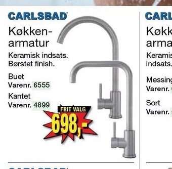 Harald Nyborg Køkkenarmatur tilbud