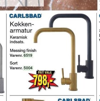 Harald Nyborg Køkkenarmatur tilbud
