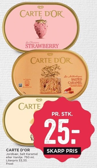 MENY Carte d'or tilbud