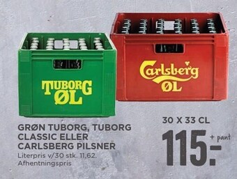 MENY Tuborg eller carlsberg tilbud