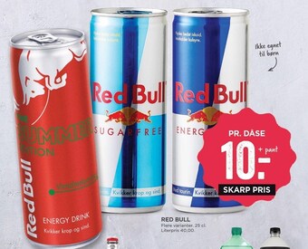 MENY Red bull tilbud