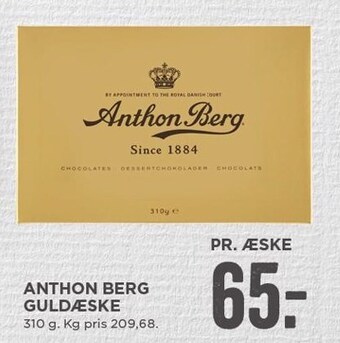 MENY Anthon berg guldæske tilbud