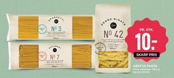 MENY Gestus pasta tilbud