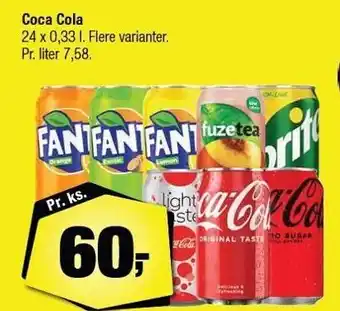 Calle Coca-cola - flere varianter tilbud