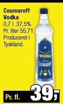 Calle Courmaroff vodka tilbud