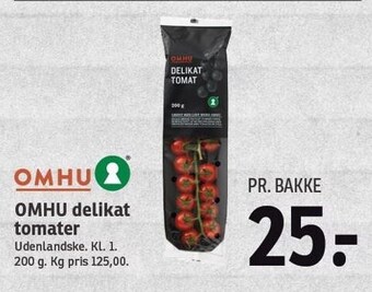 SPAR Omhu delikat tomater tilbud