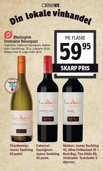 Økologisk domaine bousquet