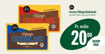 Min Købmand Gestus pålægschokolade tilbud