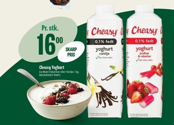 Min Købmand Cheasy yoghurt tilbud
