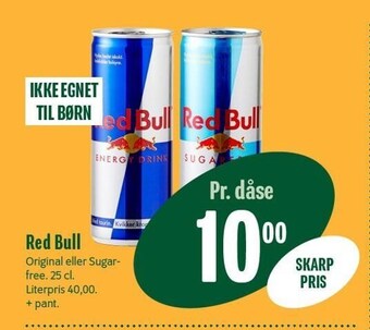 Min Købmand Red bull tilbud