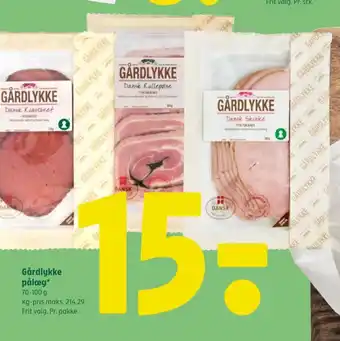 Coop 365 Gårdlykke roastbeef tilbud