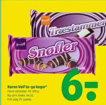 Coop 365 Træstammer kager tilbud