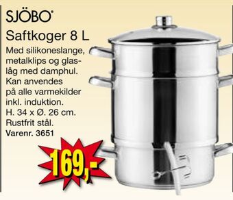 Harald Nyborg Sjöbo saftkoger tilbud