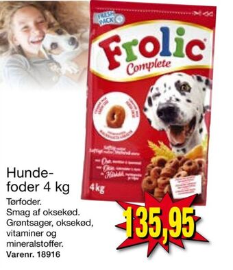 Harald Nyborg Frolic hundefoder tilbud