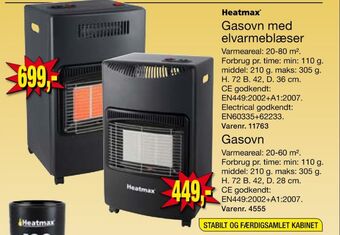 Harald Nyborg Heatmax gasovn tilbud