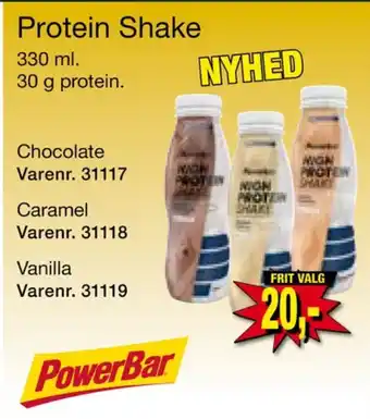 Harald Nyborg Powerbar proteindrik tilbud