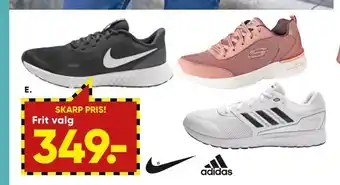 Bilka Skechers, adidas eller nike sko tilbud