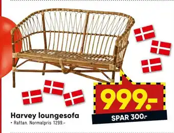 Bilka Harvey loungesofa tilbud