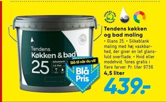 Bilka Tendens køkken og bad maling tilbud