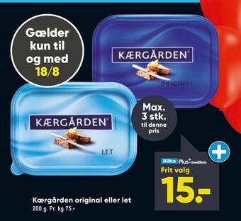 Bilka Kærgården original eller let tilbud