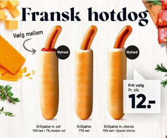 Bilka Fransk hotdog tilbud