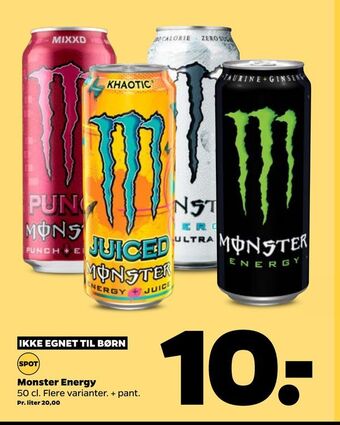 Netto Monster energy tilbud
