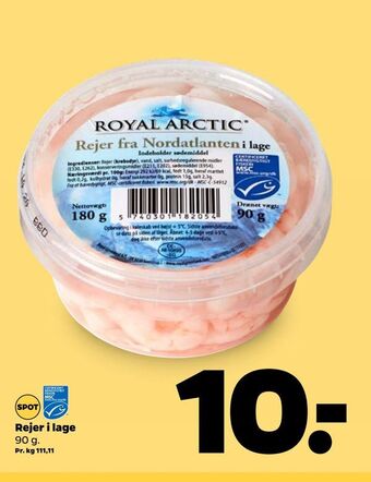 Netto Rejer i lage tilbud